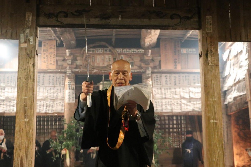 ～五穀豊穣と無病息災を願う鬼と炎の舞～ 天念寺修正鬼会が行われましたの画像12