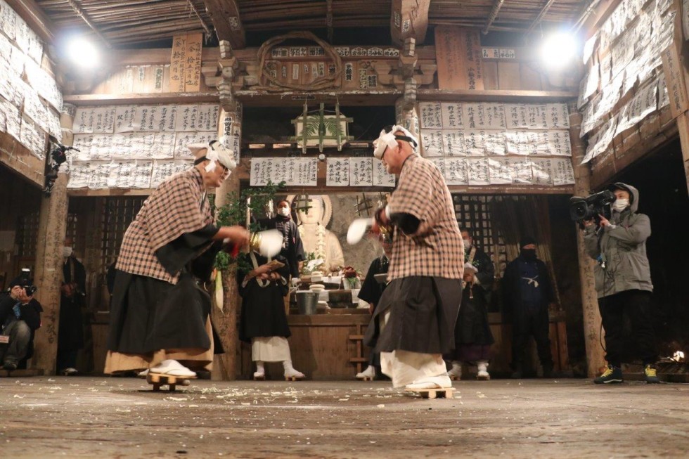 ～五穀豊穣と無病息災を願う鬼と炎の舞～ 天念寺修正鬼会が行われましたの画像15