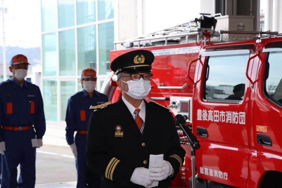 地域の防火・防災力の更なる向上に向けて ～消防ポンプ自動車の引き渡し式・運用開始式が行われました～の画像5