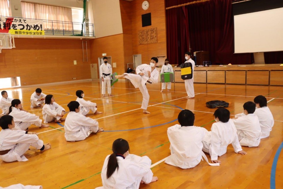 武道を通じて心技体を学ぶ～高田中学校・武道授業～の画像7