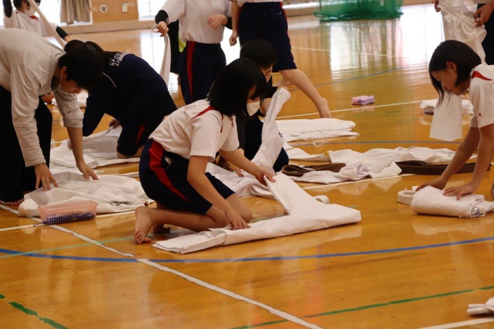 武道を通じて心技体を学ぶ～高田中学校・武道授業～の画像10