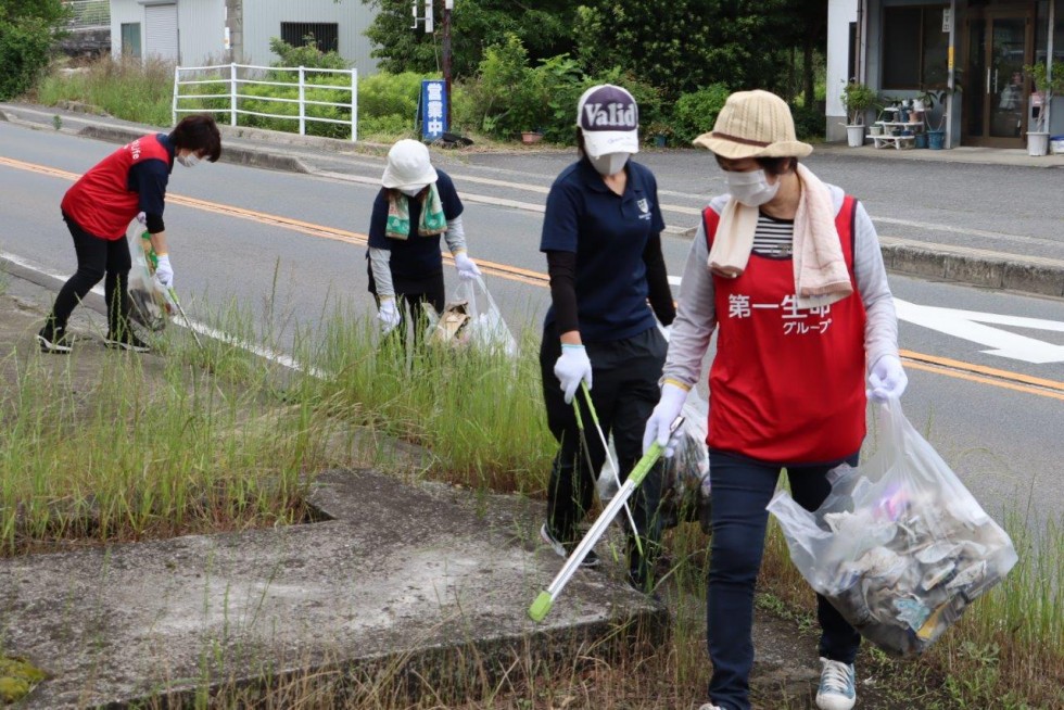 まちをキレイに　　～第一生命高田営業オフィスがボランティア清掃を実施しました～の画像1