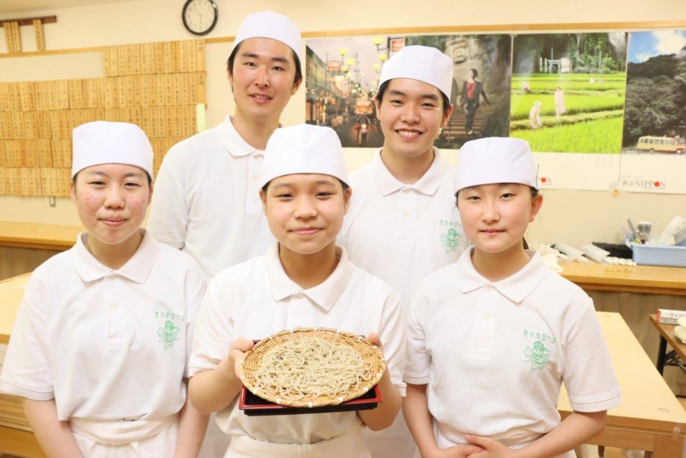6月19日（土曜日）「春そば」解禁！（●▲■全角スペース禁止：スマホで体裁が崩れるため使用しないで下さい●▲■●▲■●▲■●▲■●▲■●▲■●▲■●▲■●▲■●▲■●▲■●▲■●▲■●▲■）～高田高校生が試食会でそば打ちを披露～の画像1