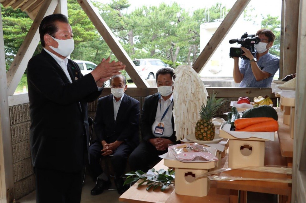 7月1日から海開き！ ー長崎鼻リゾートキャンプ場 安全祈願祭ーの画像2