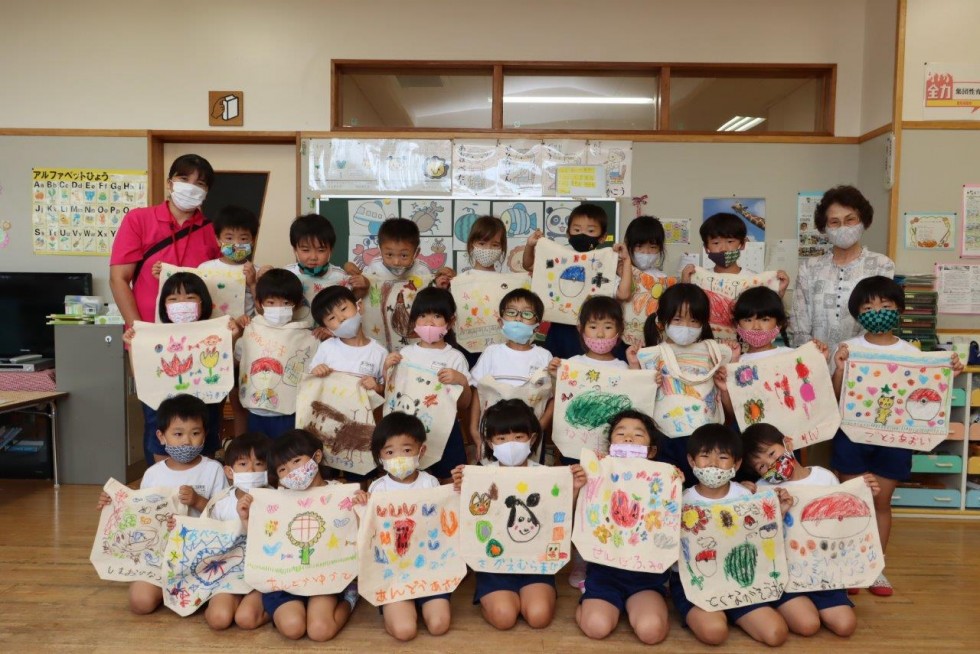  自分で作ったエコバックで環境を守ろう！　～夢いろ幼稚園オリジナルマイバッグ作り～の画像1