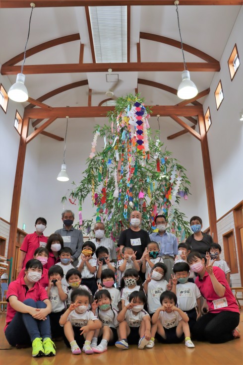 短冊に願いを込めて　－キラリいろ幼稚園七夕交流会－の画像10