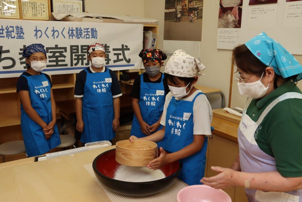 そば打ち教室開講式・第1回の画像6