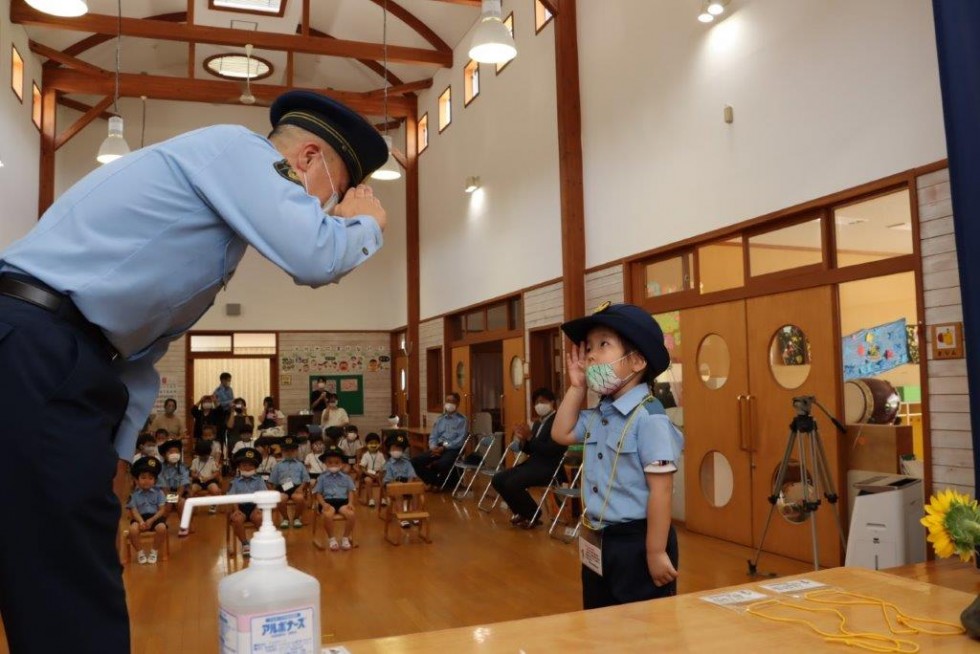 みんなで交通ルールを守ろう！　～キラリいろ幼稚園　ちびっ子ポリス任命式～の画像8