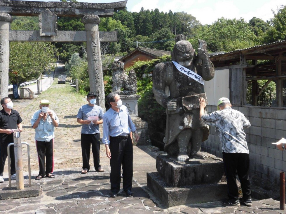 仁王像が見守ります”差別のないまち”　～8月は「差別をなくす運動月間」～の画像4