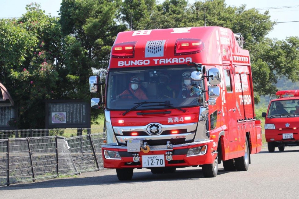 水難事故に備えて本番さながらの訓練を実施　　～大分県防災航空隊との合同訓練～の画像2