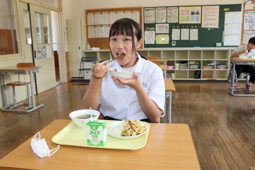 初開催の「おおいた和牛と県産食材を使った定番給食料理コンテスト」で栄冠！ ～受賞作『おおいた和牛のスタミナ炒め』を給食で美味しくいただきました～の画像5