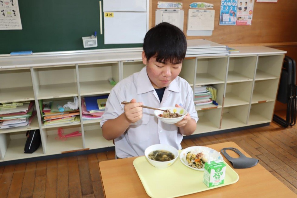 初開催の「おおいた和牛と県産食材を使った定番給食料理コンテスト」で栄冠！ ～受賞作『おおいた和牛のスタミナ炒め』を給食で美味しくいただきました～の画像6