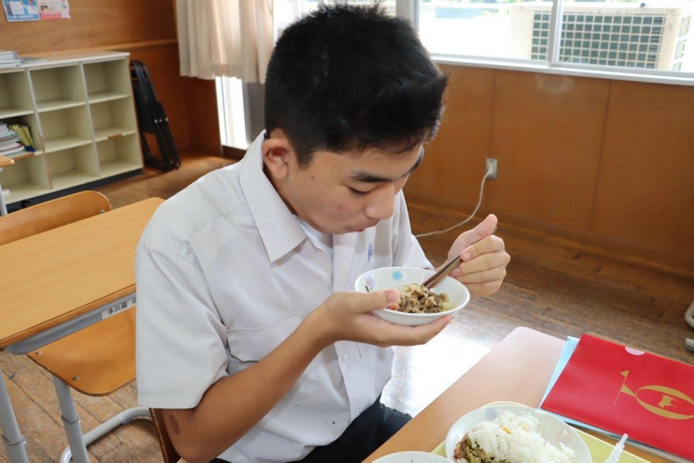 初開催の「おおいた和牛と県産食材を使った定番給食料理コンテスト」で栄冠！ ～受賞作『おおいた和牛のスタミナ炒め』を給食で美味しくいただきました～の画像8