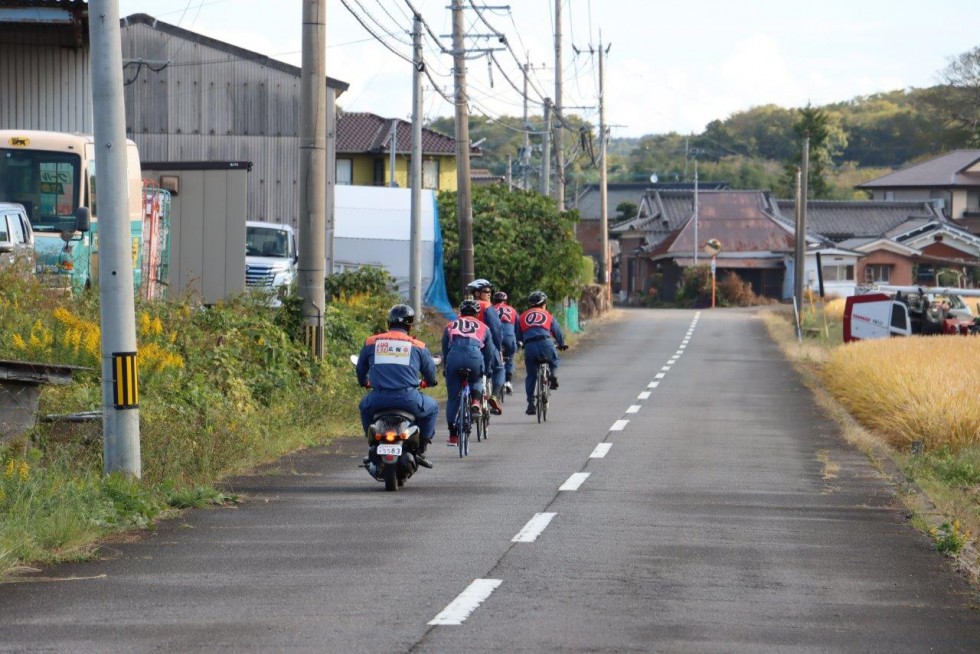 『火の用心』をお願いします！　～秋季全国火災予防運動『自転車広報隊』～の画像7