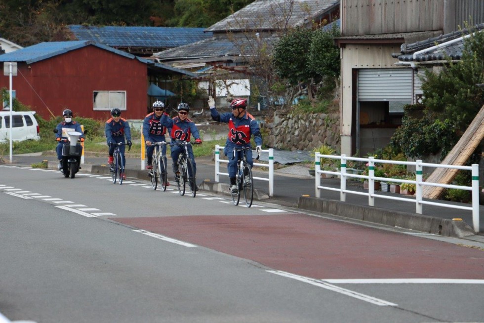 『火の用心』をお願いします！　～秋季全国火災予防運動『自転車広報隊』～の画像8