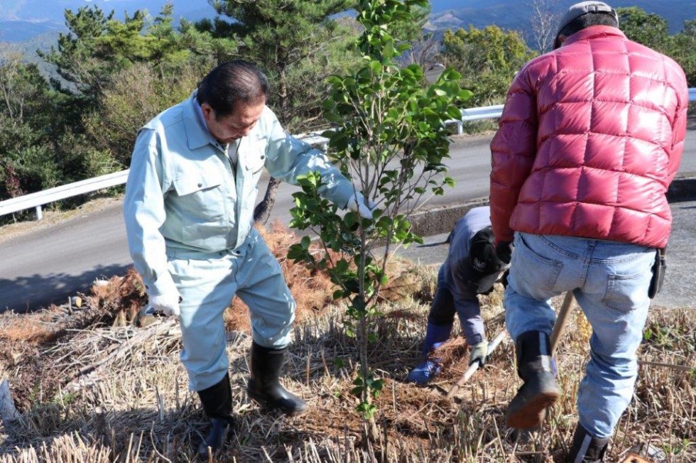 立派に大きく育ってね！西叡山植栽の集いの画像16