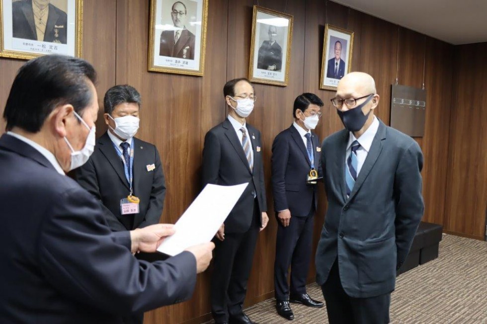 地域に新しい風を　～地域おこし協力隊委嘱状交付式～ 西野佳央さんの画像3