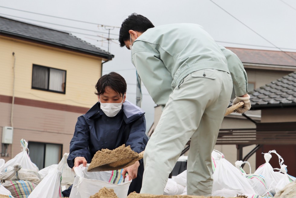 出水期に備え、災害危険箇所の点検と土嚢づくりを行いましたの画像7