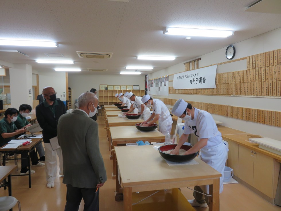 豊後高田市で初めて全日本素人そば打ち名人大会九州予選会が開催されましたの画像1