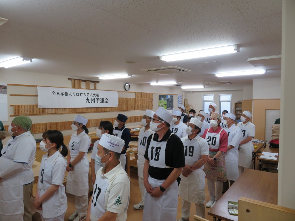 豊後高田市で初めて全日本素人そば打ち名人大会九州予選会が開催されましたの画像2