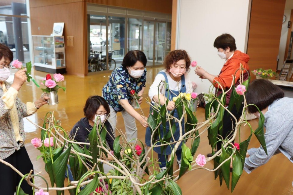 きれいなお花をどうぞ　～フラワーデザイン教室作品展～の画像9