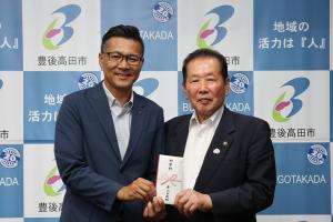 記念撮影の写真