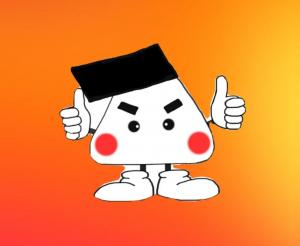 店舗にキャライラスト