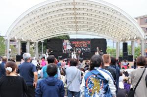 音楽祭会場の様子