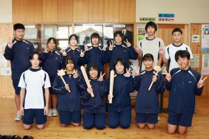 記念撮影した写真