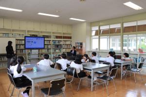 市職員による講座の様子